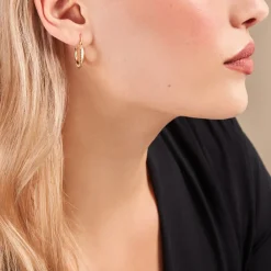 Histoire d'Or Créoles Keelan Or Jaune Discount