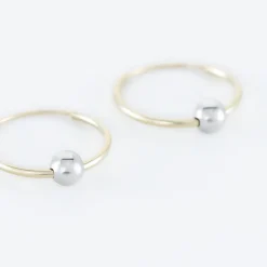 Histoire d'Or Créoles Kirsa Or Bicolore Discount