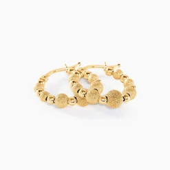 Histoire d'Or Créoles Ladonna Or Jaune Discount