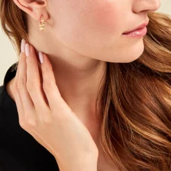 Histoire d'Or Créoles Ladonna Or Jaune Discount