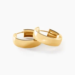 Histoire d'Or Créoles Latonya Or Jaune Sale