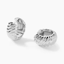 Histoire d'Or Créoles Leocadie Argent Blanc Online