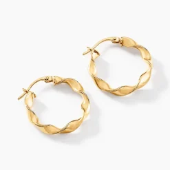 Histoire d'Or Créoles Lexus Or Jaune Best