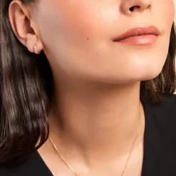 Histoire d'Or Créoles Liah Plaque Or Jaune Oxyde De Zirconium Hot