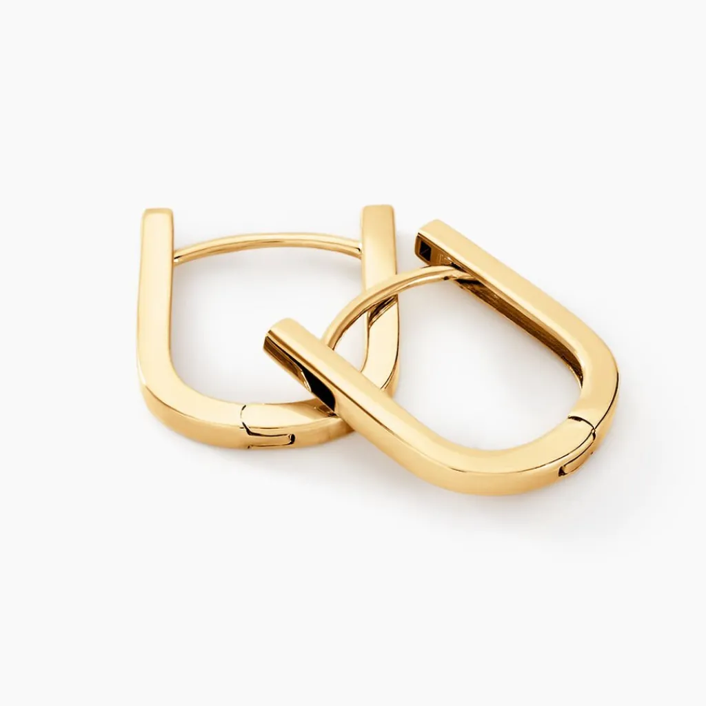 Histoire d'Or Créoles Linkora Or Jaune Hot