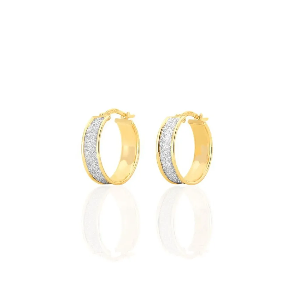 Histoire d'Or Créoles Lolly Or Bicolore Discount