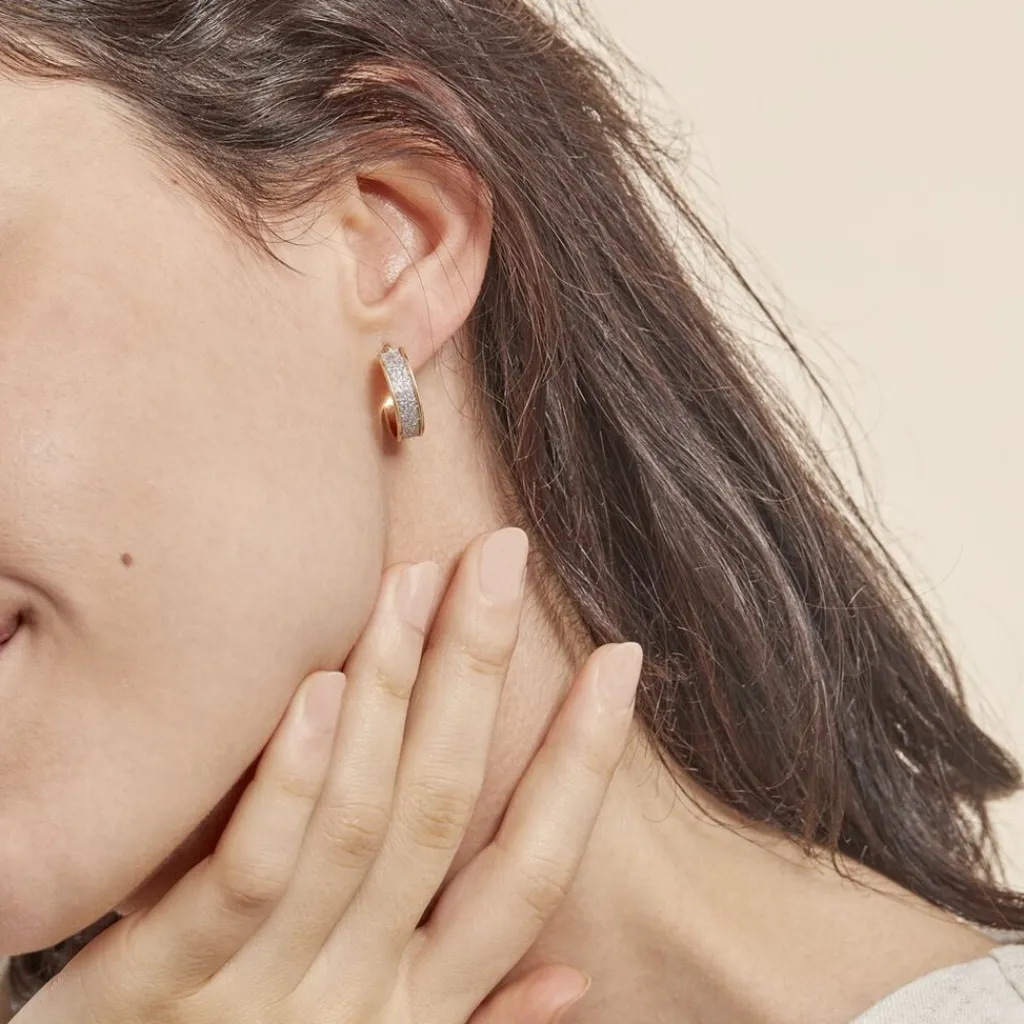 Histoire d'Or Créoles Lolly Or Bicolore Discount