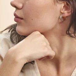 Histoire d'Or Créoles Lolly Or Bicolore Hot