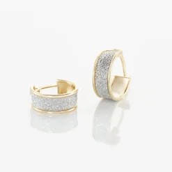 Histoire d'Or Créoles Lolly Or Jaune Hot