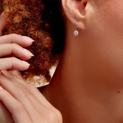 Histoire d'Or Créoles Lulu Or Blanc Oxyde Outlet