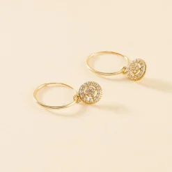 Histoire d'Or Créoles Lulu Or Jaune Oxyde