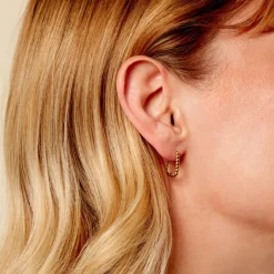 Histoire d'Or Créoles Lutgardis Or Jaune