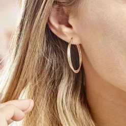 Histoire d'Or Créoles Maelia Or Bicolore Discount