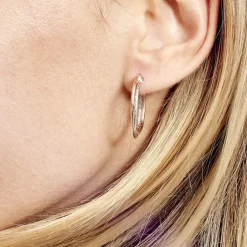 Histoire d'Or Créoles Maelia Or Bicolore Best