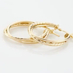 Histoire d'Or Créoles Maelia Or Jaune Online