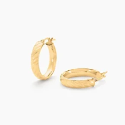 Histoire d'Or Créoles Mara Or Jaune Hot