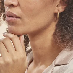 Histoire d'Or Créoles Mara Or Jaune Hot