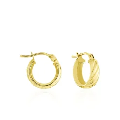 Histoire d'Or Créoles Mara Or Jaune Discount