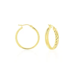 Histoire d'Or Créoles Mara Or Jaune Outlet