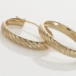 Histoire d'Or Créoles Mara Or Jaune Outlet