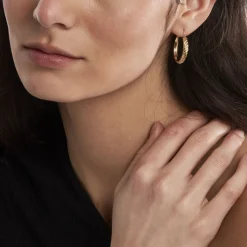 Histoire d'Or Créoles Mara Or Jaune Outlet