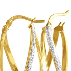 Histoire d'Or Créoles Merilyn Or Bicolore Best