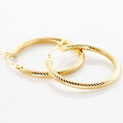 Histoire d'Or Créoles Merraine Or Jaune