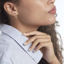 Histoire d'Or Créoles Merraine Or Jaune