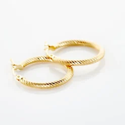 Histoire d'Or Créoles Merraine Or Jaune