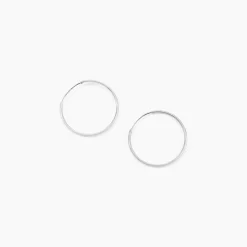 Histoire d'Or Créoles Muses Flexibles Or Blanc New