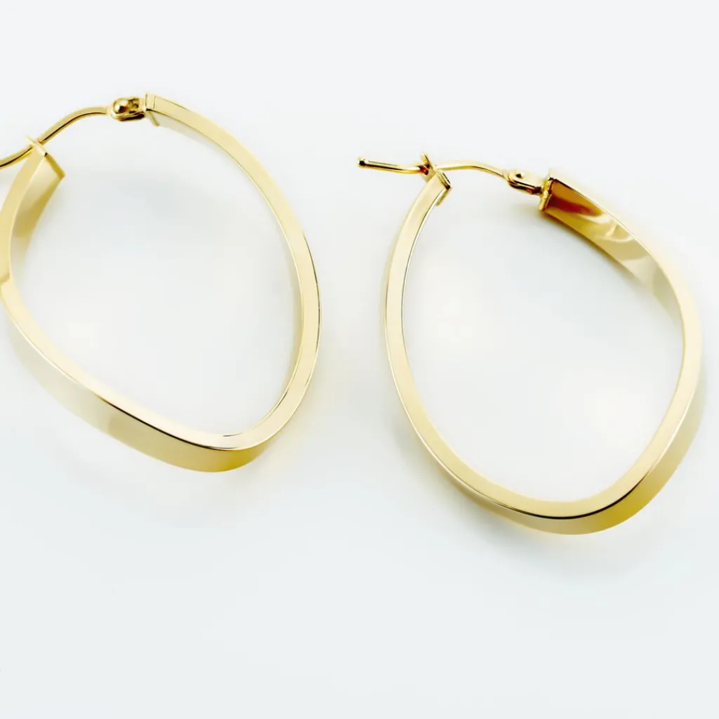 Histoire d'Or Créoles Or Jaune New