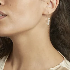 Histoire d'Or Créoles Or Jaune Alondra Perles De Culture Best