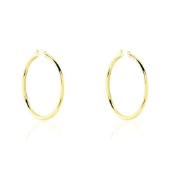 Histoire d'Or Créoles Or Jaune Rond Clearance