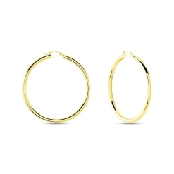 Histoire d'Or Créoles Or Jaune Rond Clearance