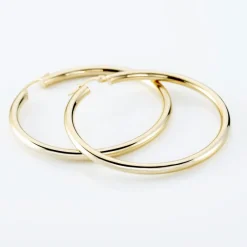 Histoire d'Or Créoles Or Jaune Rond Clearance