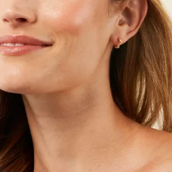 Histoire d'Or Créoles Orée Plaqué Or Jaune