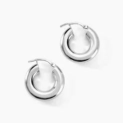 Histoire d'Or Créoles Piana Argent Blanc Best