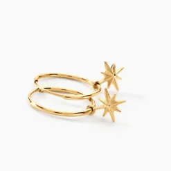 Histoire d'Or Créoles Rorie Or Jaune Hot