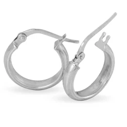 Histoire d'Or Créoles Shalana Or Blanc Clearance