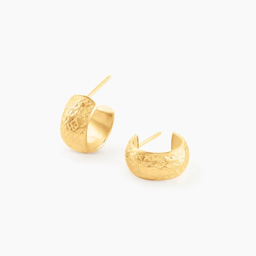 Histoire d'Or Créoles Shiny Or Jaune New