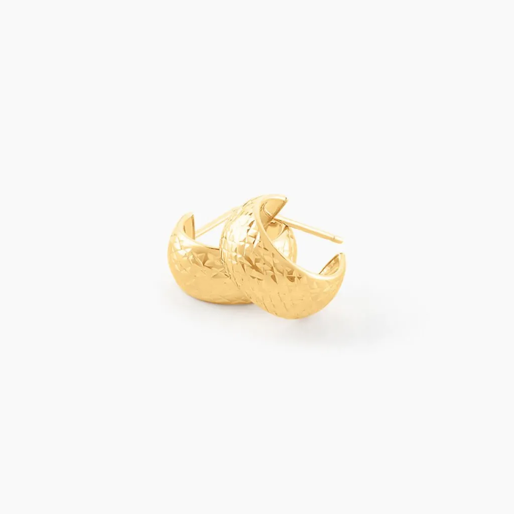 Histoire d'Or Créoles Shiny Or Jaune New