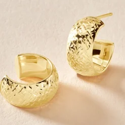 Histoire d'Or Créoles Shiny Or Jaune New