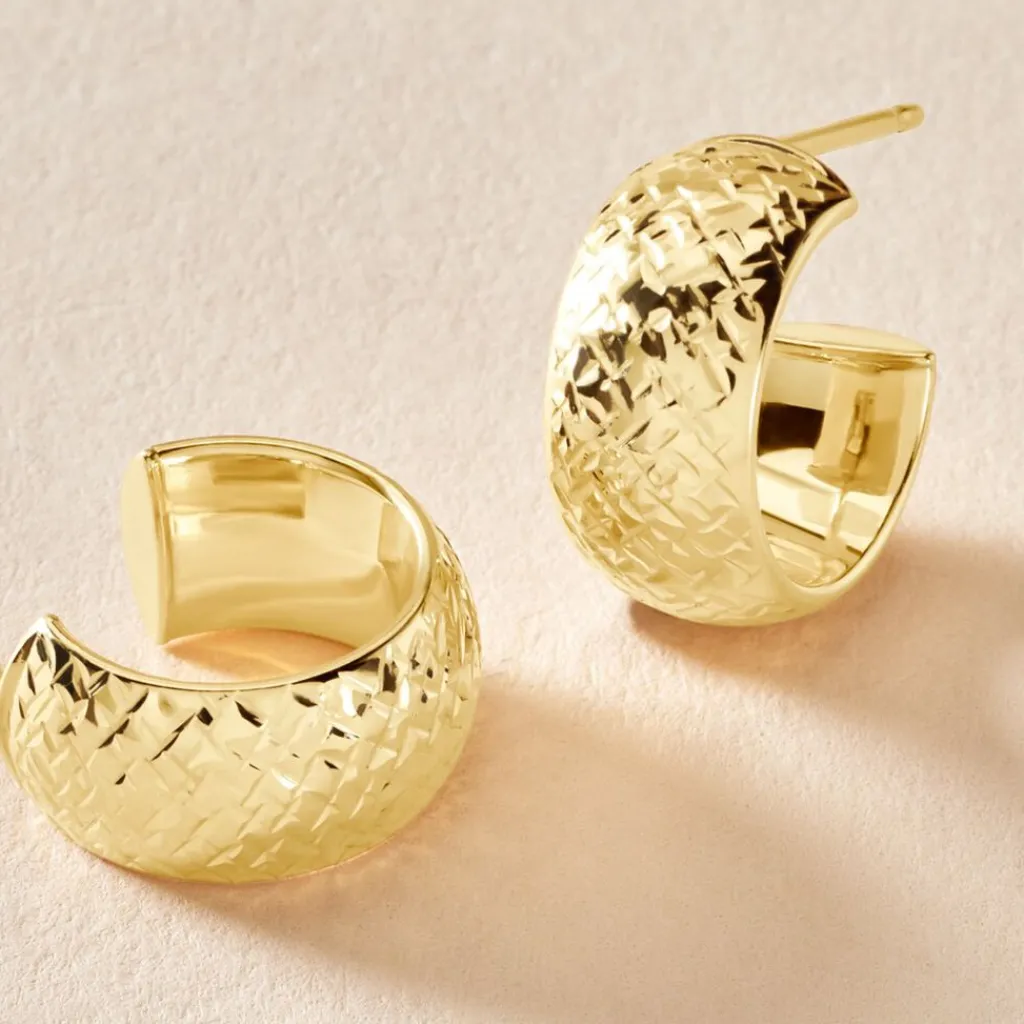 Histoire d'Or Créoles Shiny Or Jaune New