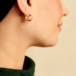 Histoire d'Or Créoles Shiny Or Jaune New