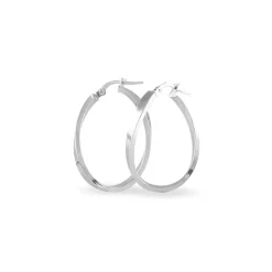 Histoire d'Or Créoles Silla or blanc Best