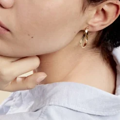 Histoire d'Or Créoles Silla or jaune Clearance