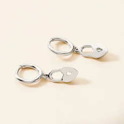 Histoire d'Or Créoles Spellia Argent Blanc New