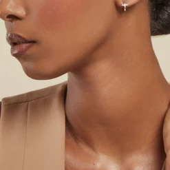 Histoire d'Or Créoles Starlight Or Jaune Diamant Hot