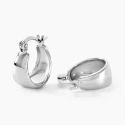 Histoire d'Or Créoles Suliac Argent Blanc