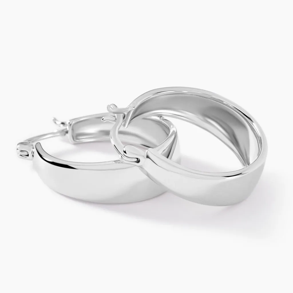 Histoire d'Or Créoles Suliac Argent Blanc Discount